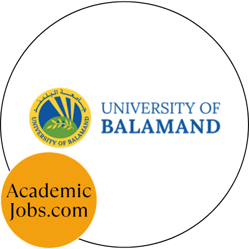 Balamand University Jobs