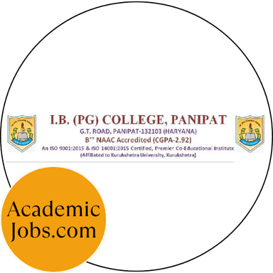 IB (PG) College, Panipat logo