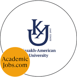 Kazak American University logo