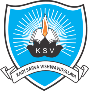 Kadi Sarva Vishwavidyalaya logo