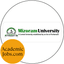 Mizoram University logo