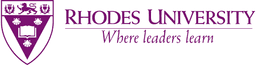 RU - Rhodes University logo