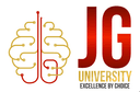 JG University logo