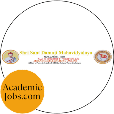Shri Sant Damaji Mahavidyalaya logo