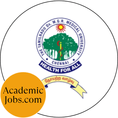 Tamil Nadu Dr. M.G.R. Medical University logo