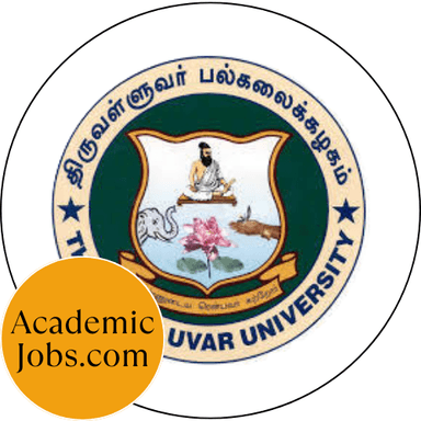 Thiruvalluvar University logo