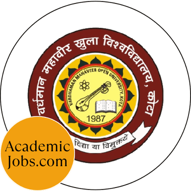 Vardhaman Mahaveer Open University logo