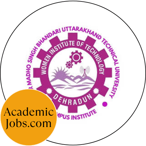 Women Institue of Technology (WIT), Dehradun Jobs