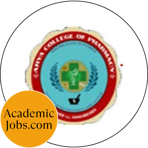  Arya College of Pharmacy Kandi Jobs