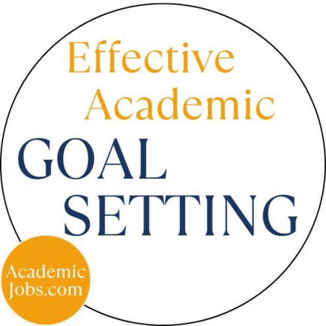  Effective Academic Goal Setting