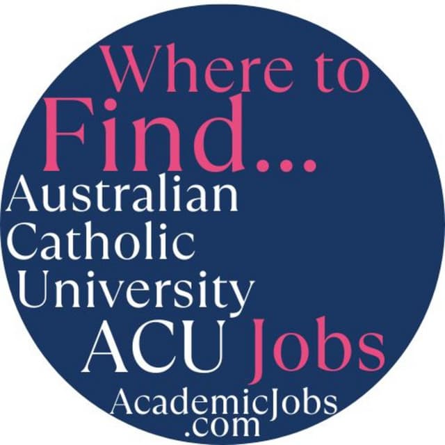 ACU Careers - Melbourne Sydney Brisbane 
