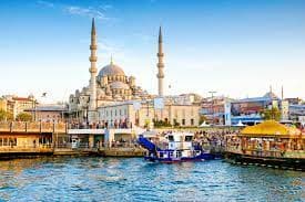 The stunning skyline of Istanbul, showcasing its unique mix of historical architecture and modern educational institutions, symbolizing the city's role as a key academic and cultural center in Turkey.
