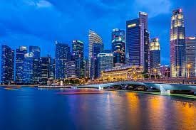 Scenic view of Singapore's skyline, highlighting its educational institutions and modern architecture