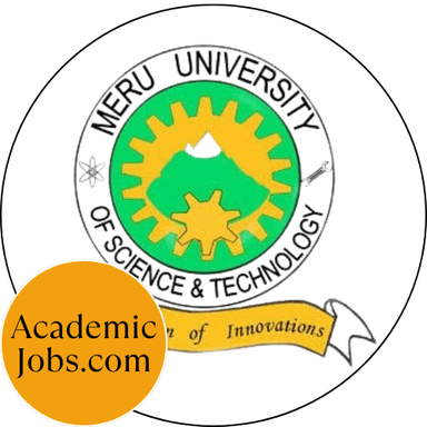 Meru University of Science and Technology logo