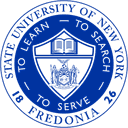 State University of New York College at Fredonia logo