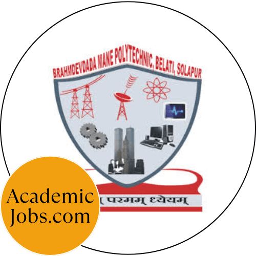 Brahmdevdada Mane Polytechnic, Solapur Jobs