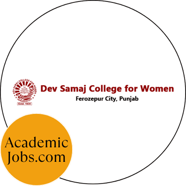 Dev Samaj College For Women logo