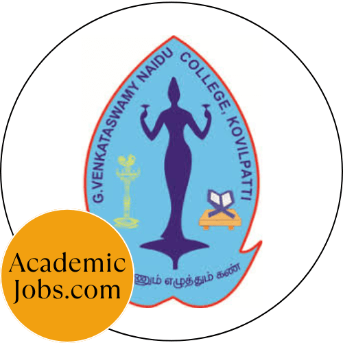 G Venkataswamy Naidu College Jobs