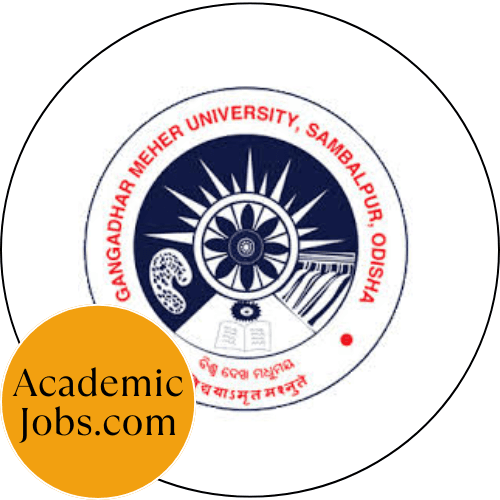 Gangadhar Meher University Sambalpur Jobs