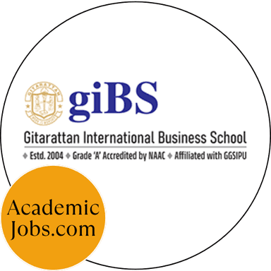 Gitarattan International Business School Jobs