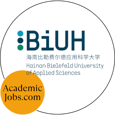 Hainan Bielefeld University of Applied Sciences - China Campus Jobs