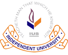 IUB - Independent University, Bangladesh logo