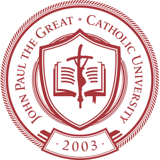John Paul the Great Catholic University logo