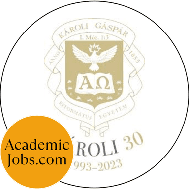 Károl Gáspár University of the Reformed Church logo