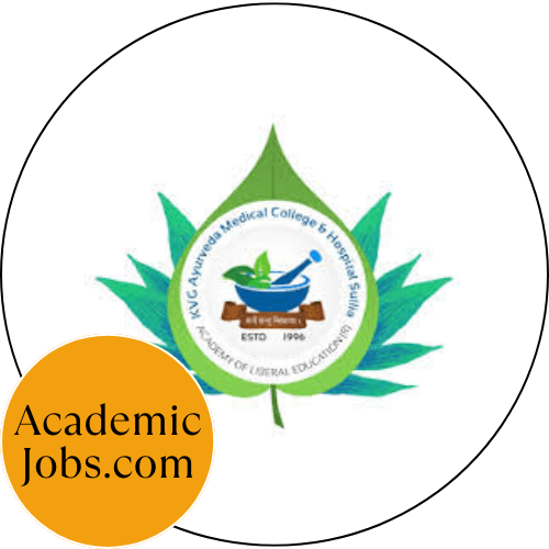 KVG Ayurveda Medical College Jobs