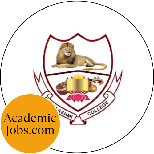 Mahalashmi Womens College of Arts and Science, Chennai Jobs
