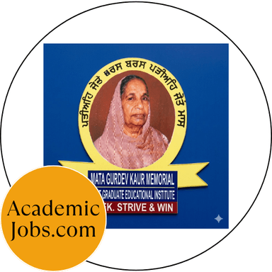 Mata Gurdev Kaur Memorial Educational Institute logo