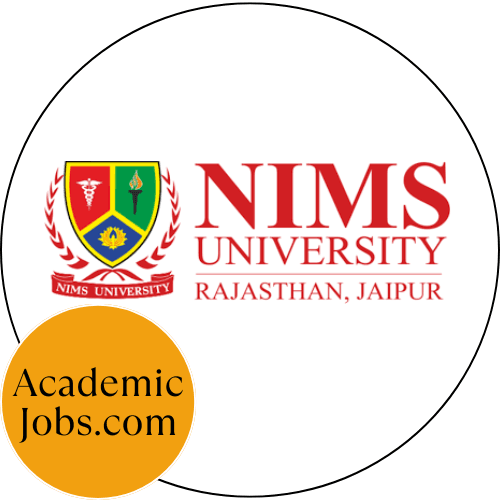 NIMS School of Computer and Artificial Intelligence Jobs