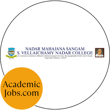 Nadar Mahajana Sangam S Vellaichamy Nadar College, Madurai logo