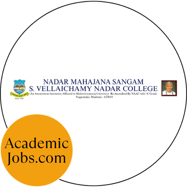 Nadar Mahajana Sangam S.Vellaichamy Nadar College logo