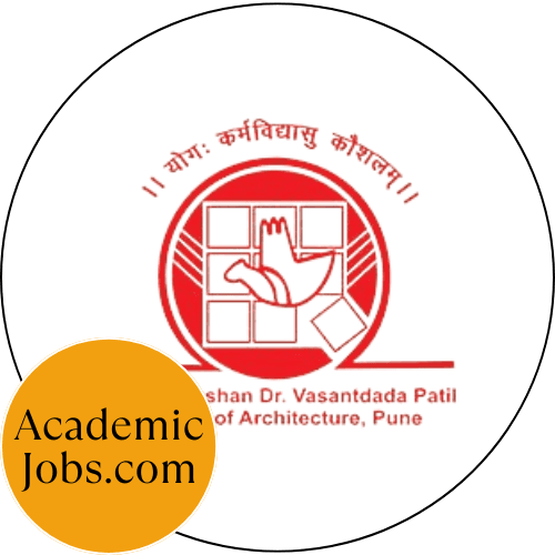 Padmabhushan Dr. Vasantdada Patil College of Architecture, Pune Jobs