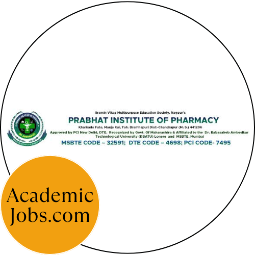 Prabhat Institute of Pharmacy, RUI Jobs