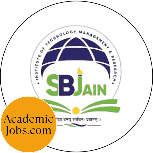 SB Jain Institute of Technology, Management & Research Jobs