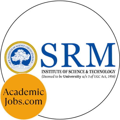 SRM Institute of Science & Technology - Vadapalani Jobs