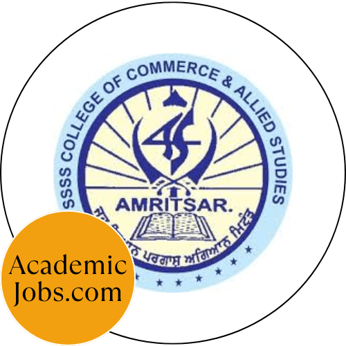 SSSS College Of Commerce for Women, Amritsar Jobs