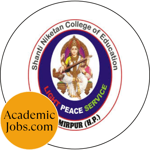 Shanti Niketan College of Education, Hamirpur Jobs
