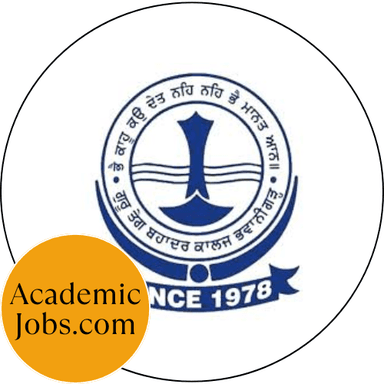 Shri Guru Teg Bahadur college for Women Balloh logo