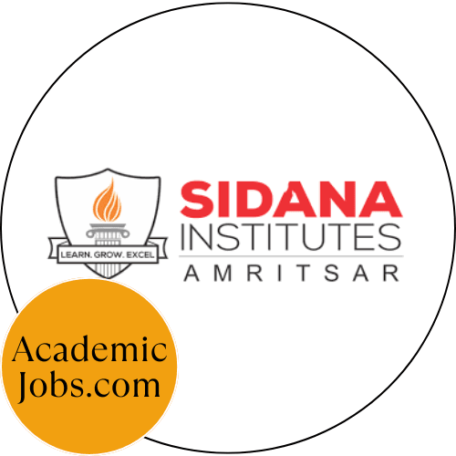 Sidana Institute of Education, Amritsar Jobs