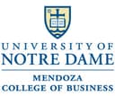 University of Notre Dame - Mendoza College of Business logo
