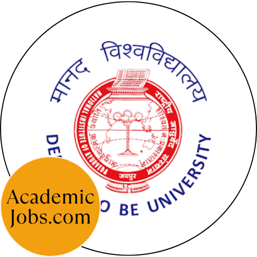 National Institution of Ayurveda, Jaipur Jobs