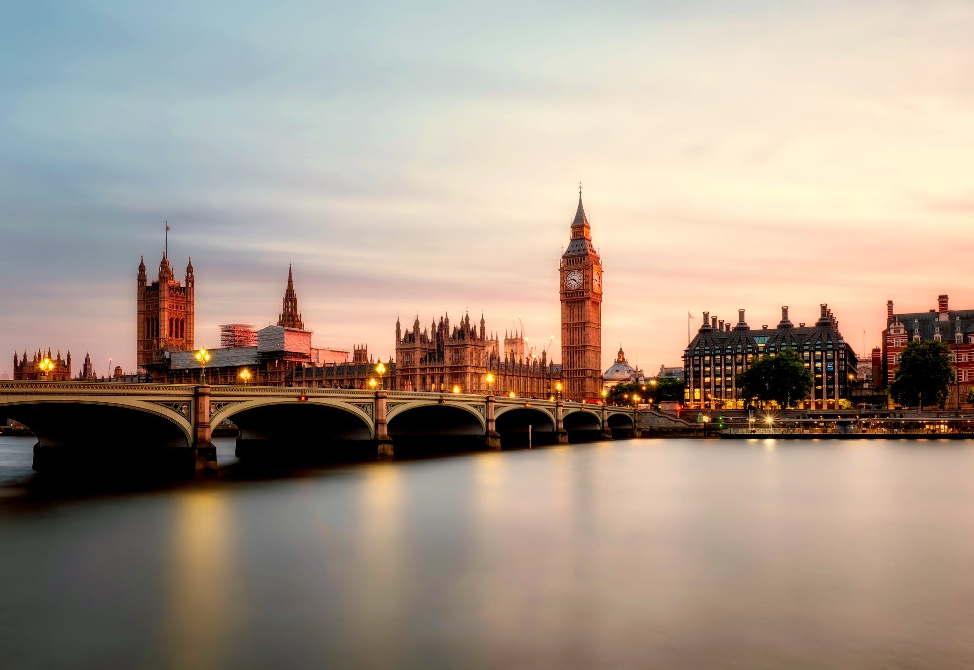 Academic Jobs Panoramic view of London with iconic landmarks